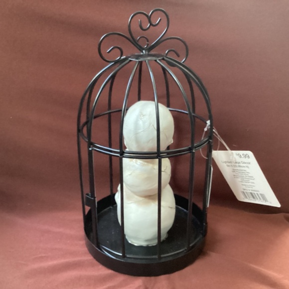 Spooky Village Halloween Lighted Cage Decor New  9” - Picture 6 of 10